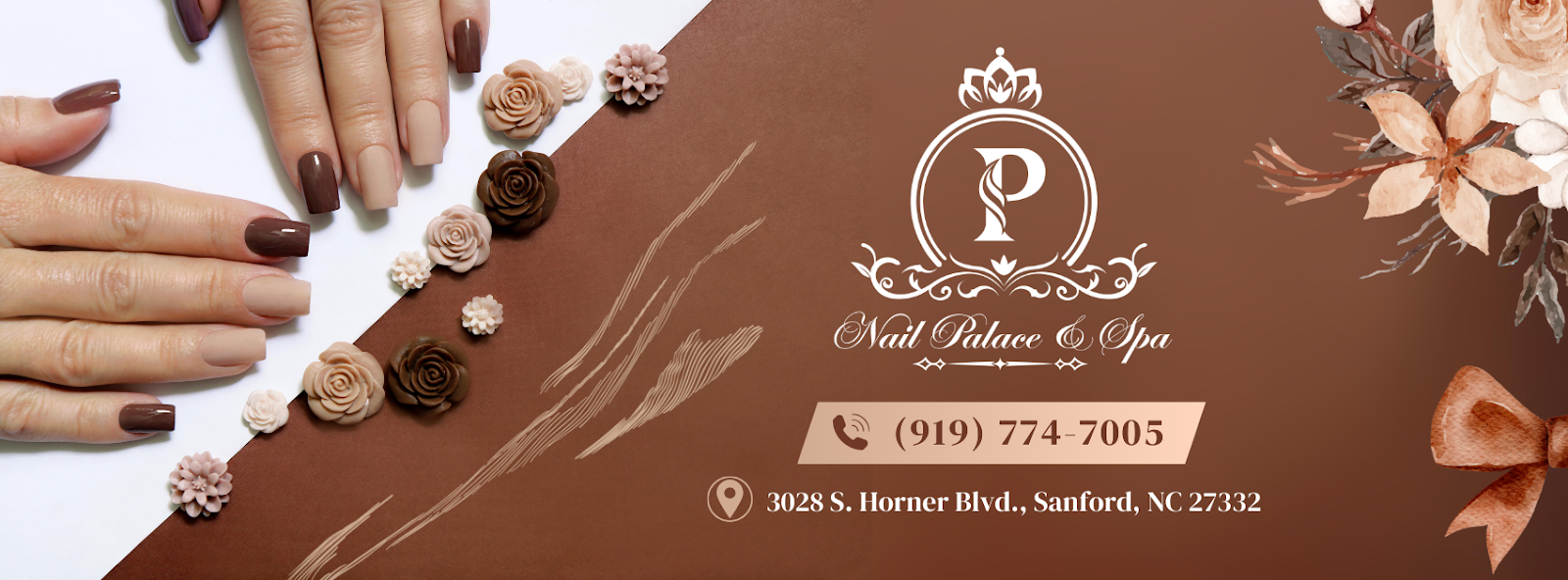 NAIL PALACE & SPA logo